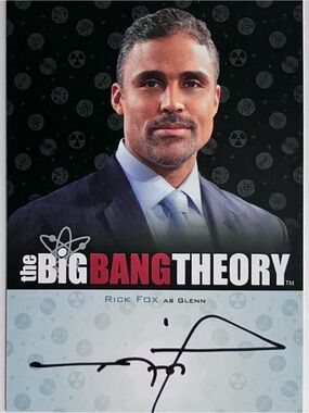 BIG BANG THEORY Autograph / RICK FOX as Glenn / CELTICS & Lakers NBA Basketball